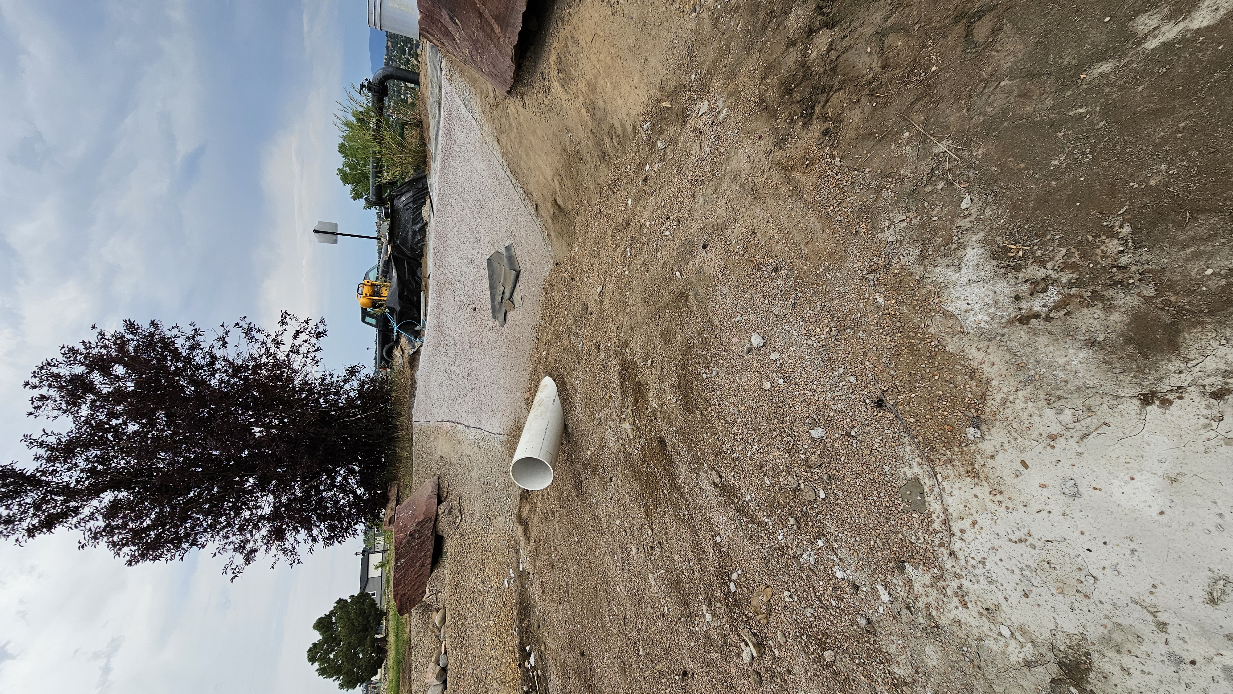 Final pond restoration view